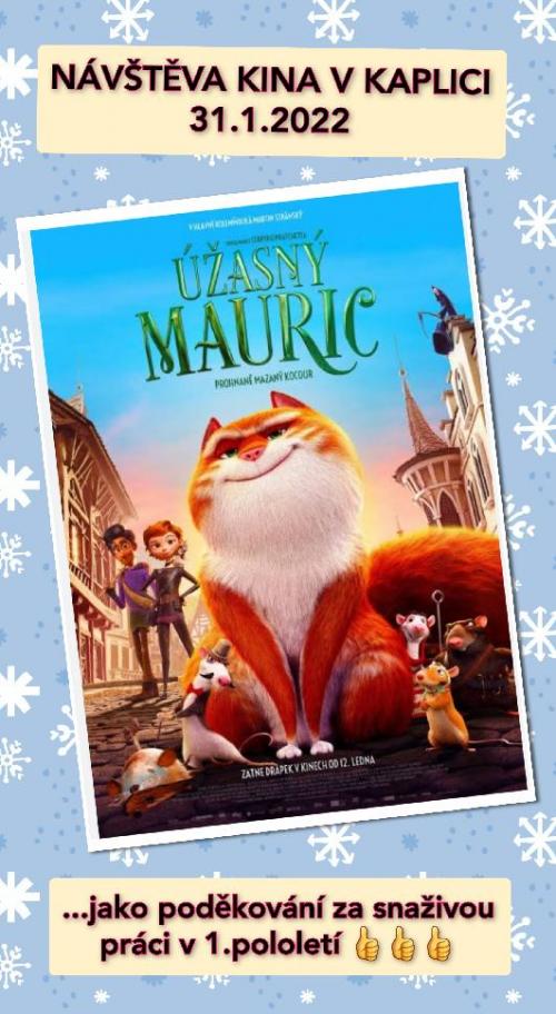 Projekt KOČKY a film Úžasný Mauric